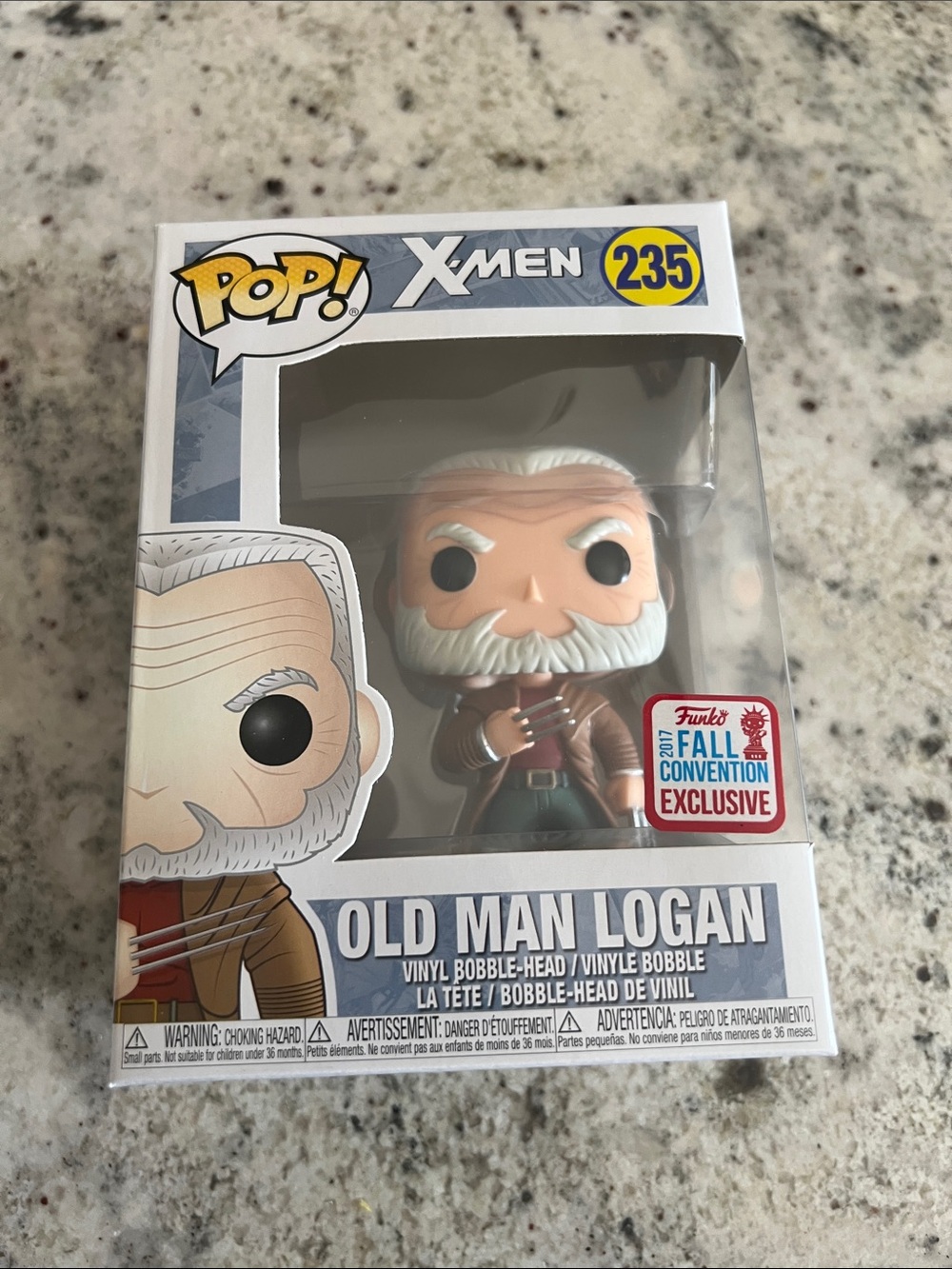 Funko POP Old Man Logan #235 2017 Fall Convention Exclusive X-Men Wolverine